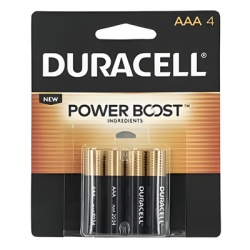 SYSCOM PARTS MN2400B4 Bateria Alcalina AAA / DURACELL / No Recargable