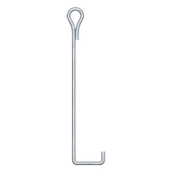SYSCOM TOWERS SAP-02-JG Ancla para Retenida para Suelo con Ojo Galvanizado por Inmersion en Caliente.