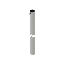 SYSCOM TOWERS SLM-S4G Seccion 1 de Mastil Ligero Telescopico 3 metros altura 1-3/4" de Diametro.