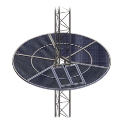 SYSCOM TOWERS SOM-45 Sistema Antiescala tipo Sombrilla para Torre STZ45.