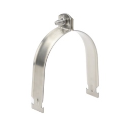 SYSCOM TOWERS STRUT-STRAP4 Abrazadera de Acero Inoxidable de 4" Para Unicanal Tipo Strut