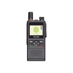 TASSTA TE320-TBASIC Kit Radio PoC LTE TELOX TE320 + Licencia TASSTA T.FLEX 12 meses / Audio 3W Cancelacion de Ruido / IP67 / Bateria 4000 mAh (48 hrs) / Doble SIM Global / GPS / Android 8.1 / Cifrado