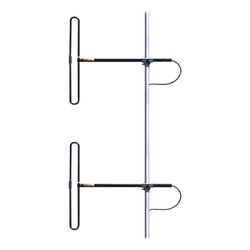 TELEWAVE INC ANT-150D3 Antena Base de 2 Dipolos para 138-174 MHz 3 dB de Ganancia N Macho