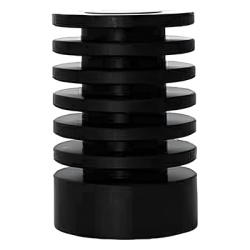 TELEWAVE INC TWL-60 Carga Fantasma Coaxial Seca de 50 Ohm 0-1000 MHz 60 Watt con conector N Macho.