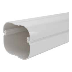 THORSMAN TH-AC-KIT Kit de Canaletas Para la Organizacion de Tuberias y Cables Electricos en Instalaciones de Aire Acondicionado Uso en Interiores y Exteriores PVC Rigido Ideal Para Minisplit Contenido