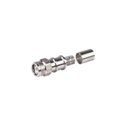 Times Microwave EZ-400-TM-X Conector TNC Macho Plegable con Pin Cautivo para cables Tipo RG8