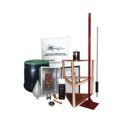 TOTAL GROUND KIT-MASTER-03 Kit Pararrayo con Accesorios para Proteccion de Diametro de 200m.