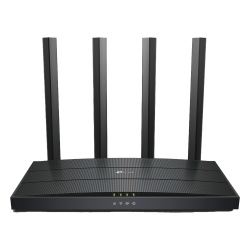TP-LINK ARCHERAX12 Router WiFi 6 AX 1500Mbps / MU-MIMO 2X2 y OFDMA / 1 Puerto WAN 10/100/1000 Mbps / 3 Puertos LAN 10/100/1000 Mbps / 4 Antenas / Conexion Inalambrica OneMesh