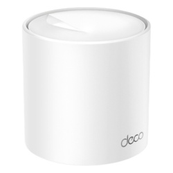 TP-LINK DECOX50-PRO Router Inalambrico MESH Interior para Hogar / Doble Banda Wi-Fi 6 AX3000 Mbps / 2 Puertos WAN/LAN 2.5GE / 3 Antenas Internas / MU-MIMO 2X2 con OFDMA / Administracion Mediante la Ap