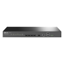 TP-LINK DS-P7001-04 Delta Stream - OLT de 4 puertos GPON / Conexion de hasta 512 ONUs / 1 Puerto Gigabit RJ45 Uplink / 1 Puertos SFP+ Uplink / Fuentes Redundantes AC- DC (incluidas) / Administracion d