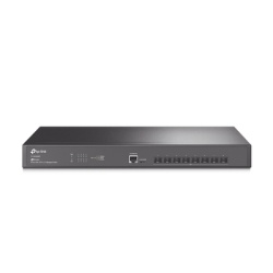 TP-LINK TL-SX3008F Switch Fibra Optica L2+ Omada / 8 Puertos SFP+ 10G / 2 Puertos Consola (RJ45 y micro-USB) / Administracion Centralizada Omada o Stand-Alone / Multicast IGMP / Calidad de Servicio /