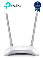 TP-LINK TPL3660004 TP-LINK TL-WR850N - Ruteador Inalambrico/ Velocidad de Hasta 300Mbps/ WiFi 4 802.11n & b & g 2.4 GHz/ 2 Antenas Fijas Para WiFi/ 1 Puerto WAN FE para Conexion a Internet/ 4 puerto