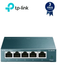 TP-LINK TPL3700018 TP-LINK TL-SG105 - Switch Gigabit no administrable de 5 puertos 10/100/1000 Mbps
