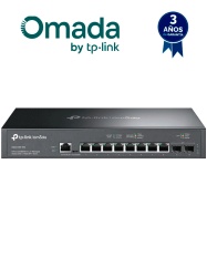 TP-LINK TPL3700048 TP-LINK SG3210X-M2 - Switch administable L2 OMADA con 8 puertos RJ45 de 2.5GbE 2 puertos SFP 10G Gestion en la nube con OMADA DHCP Snooping 802.1X Autenticacion Radius A