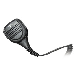 TX-308-S04 Micrófono-Bocina para Radios ICOM / IP54 / Cable Kevlar 40 kg / PTT para Guantes / Clip 360°