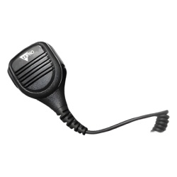 TX-308-V03 Micrófono-Bocina para Intemperie / IP54 / Cable Kevlar 40 kg / PTT para Guantes / Conector V03 / Retráctil