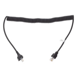 TX-C2000 Cable de Micrófono para Radio Móvil / Conector RJ45 de 8 Pines / Compatible Kenwood TK-Series y Nexedge / Reemplazo Multi-Modelo