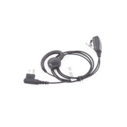 TX PRO TX-300M-M01 Microfono de solapa con audifono ajustable al oido para radios TC-500/ 518/ 600/ 610/ 700 y para modelos GP300/ SP-50/ P1225/ PRO3150/ MAG ONE/ EP450/ EP350.