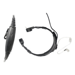 TX PRO TX-790-M11 Micrófono de Garganta / Uso Rudo / Tubo Acústico PU Médico / Cancelación de Ruido Avanzada / PTT en Línea / Compatible con Cascos de Seguridad
