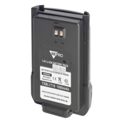 TX PRO TX-BL1719 Batería Li-Ion para Radio Portátil / 1800 mAh / Compatible HYT TC-508/518/580 / Celdas Japonesas / Construcción Polycarbonato / Estándar Militar - Img 2