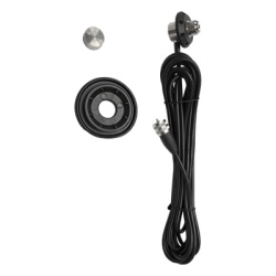 TX-SD-NEW-3 Kit de Montaje para Antenas Móviles / Cable RG58U 4.5 m (14.8 ft) / Conectores SO239-PL259 / Impedancia 50 Ω / Diseño Compacto