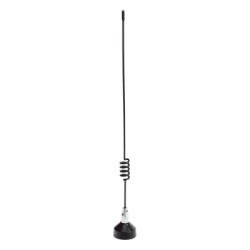 TXAM8053 Antena Móvil / Rango 806-896 MHz / Ganancia 3.0 dBi / VSWR <1.5:1 / Polarización Vertical / Conector NMO