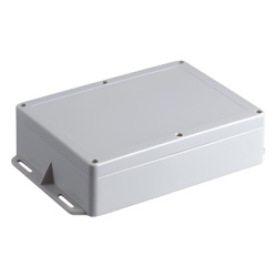TXG-01-551 Gabinete para Exterior / IP65 / 220 x 160 x 100 mm / ABS / -20 a 60 °C / Orejas de Montaje Integradas