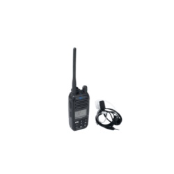 TXPROMARINE TXM52/MA Radio Portatil Marino TXM52 / Sumergible IP67 / Luz Activada por Agua / NRC Reduccion de Ruido / Dual-Watch / 5W de Potencia / Incluye Microfono Audifono de Tubo Acustico