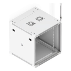 UBIQUITI UACC-RACK-12U-WALL-600-G Gabinete Rack 12U / Montaje en Pared / 4 Postes / Vidrio Templado / Carga 80 kg (176 lb) / 598 × 600 mm - Img 5