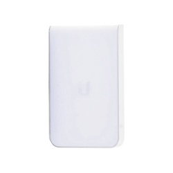 UBIQUITI UAP-AC-IW Access Point UniFI doble banda cobertura 180Âº MI-MO 2x2 diseno placa de pared con dos puertos adicionales hasta 100 usuarios Wi-Fi