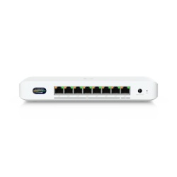 UBIQUITI UDB-SWITCH Switch PoE+ / 8 Puertos Multi-Gig / 1 x 10 GbE y 7 x 2.5 GbE / Wi-Fi 7 / 6 GHz / 30 W por Puerto / Compacto