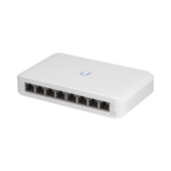 UBIQUITI USW-LITE-8-POE Switch UniFi Lite Administrable PoE de 8 Puertos 10/100/1000 Mbps (4 puertos 802.3af/at) 52 W