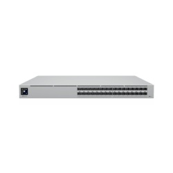 UBIQUITI USW-PRO-XG-AGGREGATION Switch de Agregación 25G / 32 Puertos SFP28 / Capacidad 1.6 Tbps / Layer 3 / Rack 1U / Pantalla Táctil 1.3"