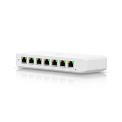 UBIQUITI USW-ULTRA-60W USW Ultra 60W Switch de 8 Puertos GbE (7 Puertos PoE+ y 1 Puerto Entrada PoE++) con Opciones de Montaje Versatiles