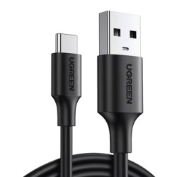 UGREEN 20882 Cable USB-A a USB-C | 1 Metro | Carga y Sincronizacion de Datos | Carga Rapida 60W | Datos 5 Gbps | QC 3.0/2.0 | FPC | AFC | Proteccion Integrada | Duradero y Flexible| Caja ABS | Cubiert