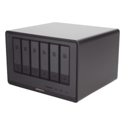 UGREEN 25898B NAS UGREEN NASync DXP6800 Pro / Intel Core i5-1235U 10 Nucleos / 6 Bahias SATA + 2 M.2 NVMe / 2 Puertos Thunderbolt 4 / 2 Puertos 10GbE / 8K HDMI / PCIe 4.0 x4 / DDR5 Hasta 64GB / Compat