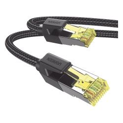 UGREEN 80421 Cable Ethernet Cat7 CLASS F/FTP Redondo con Malla de Nylon 1 Metro (3.28 Pies) - Img 2