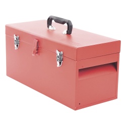 URREA SYS-D6 Caja de herramientas metalica con soble cerradura de 51 x 21.5 x 24cm.