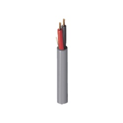 VIAKON 9263/1000 Bobina de 305 Metros (1000 Pies) de Cable / 2 x 16 AWG / Color Gris / Para Aplicaciones Multi Proposito Seguridad Control de Acceso Audio.