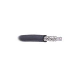 VIAKON RFLASH1113*10MTS Retazo de 10 mts de cable con blindaje de mylar aluminizada y malla doble blindaje + de 90% de cobre estanado aislamiento de polietileno semi-solido.