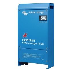 VICTRON ENERGY CC12/50 Centaur 12/50 / Cargador de Baterias 12V 50A / Para Ambientes Marinos y Terrestres. / Bancos de 200 a 500 Ah