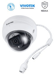 VIVOTEK VIV0040021 VIVOTEK FD639(1YL) - Camara IP VORTEX Essential Series Domo Exterior 2 MP Lente 2.8 mm Microfono integrado IR 30m IP66 IK10 Almacenamiento 128GB Analiticas IA: Intrusion Cr