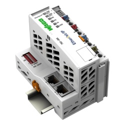 WAGO 750-366: acoplador de bus de campo EtherNet/IP, 4.ª generación, con DLR, 2 puertos RJ-45 - Img 2