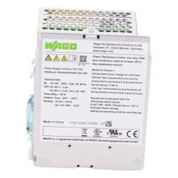 WAGO 787-1722: fuente de poder conmutada Eco, 24 VDC, 5 A, monofásica - Img 4