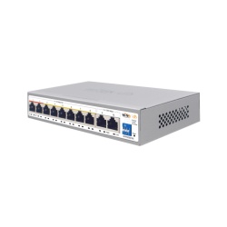 WI-TEK WI-PCES210G Switch PoE / Administracion en la nube / Con 8 puertos 10/100 Mbsp PoE af/at / 2 Puertos Uplink 10/100/1000 Mbps / Presupuesto 100 W / PoE hasta 250 metros / Soporta protocolo ONVIF - Img 3