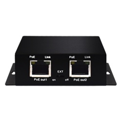 WI-TEK WI-PE31G Inyector PoE Extenido Industrial / PoE 802.3 af/at Hasta 30W / Conexion plug and play / Alcance de hasta 250 metros / Aplicaciones CCTV / Alimentacion PoE af/at o Vcc 37-57 Vcc - Img 2