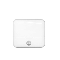 YALE-ASSA ABLOY MX89315 HUB de Comunicacion Zigbee RF Wi-Fi / Abre o Cierra a Distancia / Controla 16 Cerraduras / Compatible Con Alexa / Incluye Cable USB y Plug / Para Cerraduras Yale Phillips Tesa