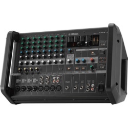 YAMAHA EMX5 Mezcladora de Audio Amplificada | 12 Canales | Amplificador de Alta Eficiencia 2x630W | Efectos Integrados | 4/8 Ohms