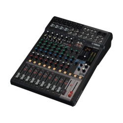 YAMAHA MG12XCV Mezcladora de Audio | 12 Canales | 6 Entradas de Microfono/linea | 2 Entradas Estereo | Efectos Integrados | Alimentacion Phantom | MG12X