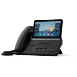 YEALINK SIP-T87-W Teléfono IP Ejecutivo SIP-T87W de Yealink con Pantalla Táctil Ajustable de 7 Pulgadas Wi-Fi 6 Bluetooth 5.0 y Cancelación de Ruido por IA